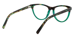 Cartwright Cateye Green Glasses5