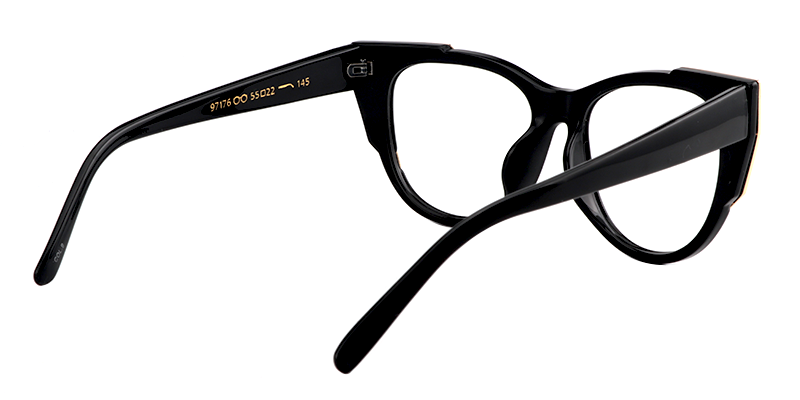 Cateye Black Glasses5
