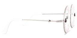 Miranda Round White Glasses3