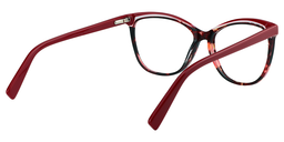 Rhea Cateye Red Glasses5