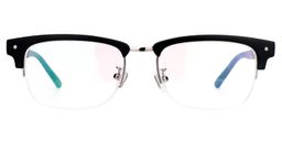 Alfred Browline Black Glasses0