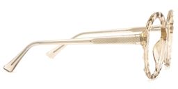 Lila Round Beige Glasses3