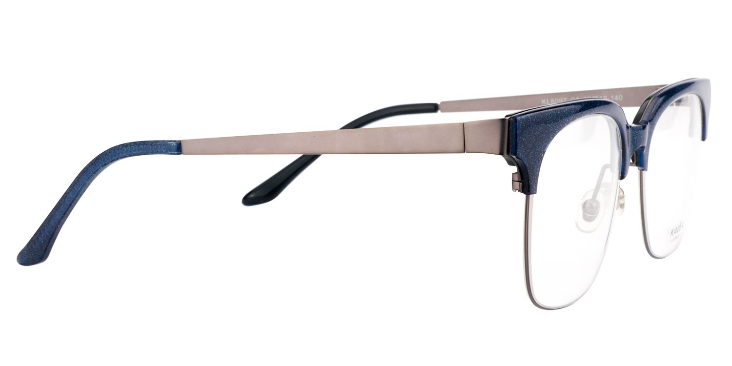 Square Dark Blue Glasses | Zeelool Glasses4