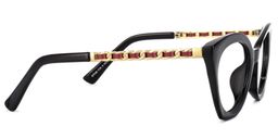 Neve Cateye Black Glasses3