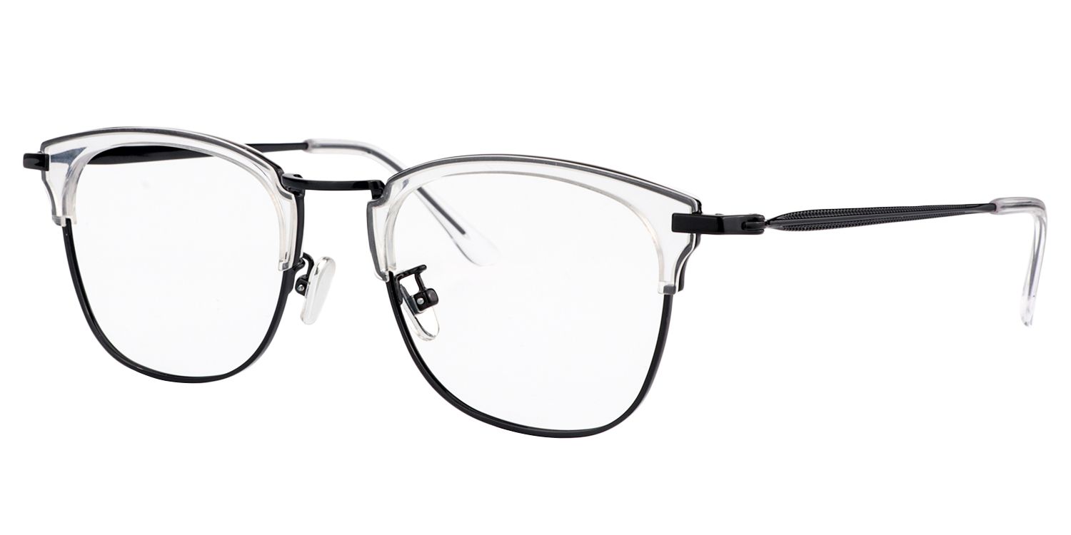 Square Black Glasses | Zeelool Glasses3
