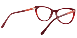 Grace Oval Red Glasses5
