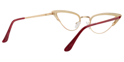 Mignon Cateye Red Glasses5