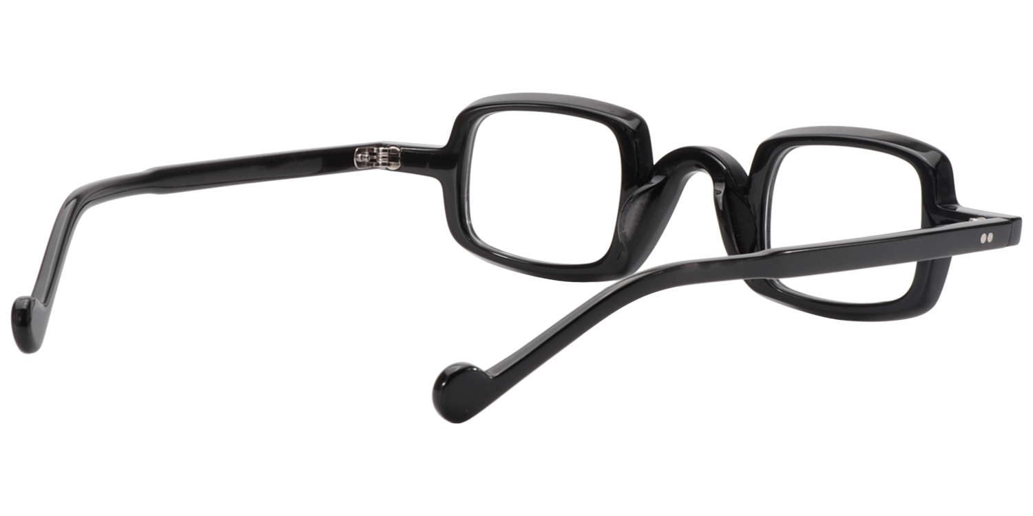 Sheila Square Black Glasses | Zeelool Eyeglass Frames5