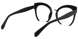 Able Round Black Glasses5