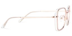 Natalee Square Rose-Gold Glasses3