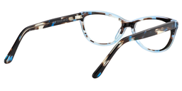 Kakey Cat Eye Blue Tortoise Glasses4
