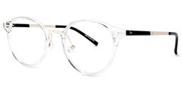 Peyton Round Clear Glasses1