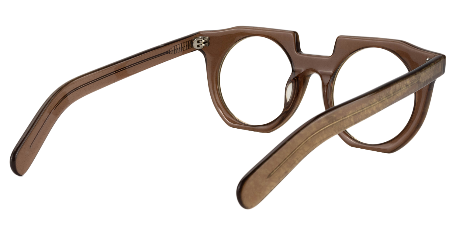 Round Dark Tortoise Glasses | Zeelool Glasses5