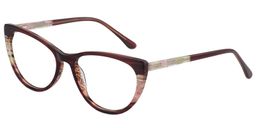 Thelma Cat Eye Brown Glasses3