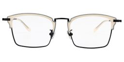 Barry Square Black Glasses0