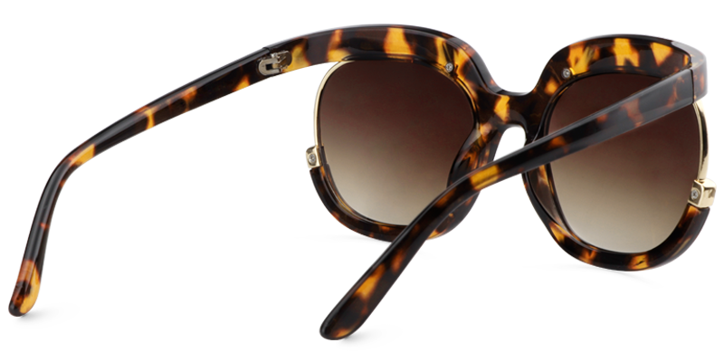 Round Tortoise Sunglasses | Zeelool Sunglass Frames5