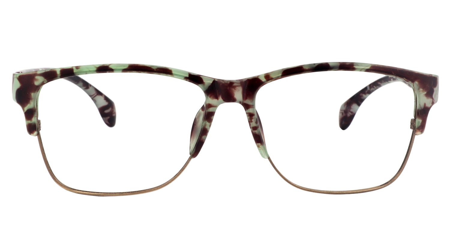 Rectangle Tortoise Glasses | Zeelool Glasses0