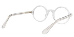 Gill Round White Glasses5