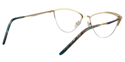 Celina Cat Eye Blue Glasses5