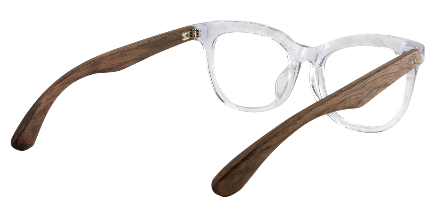 Square Clear Glasses | Zeelool Glasses5