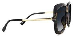 Patience Square Green-Floral Sunglasses3