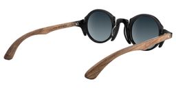 Charlie Round Black Sunglasses4