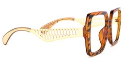 Pippa Sqaure Tortoise Glasses3