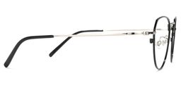 Francis Geometric Black Glasses3