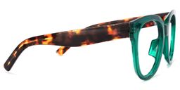 Harrell Square Dark-Green Glasses4