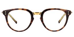 Martin Round Tortoise Glasses0