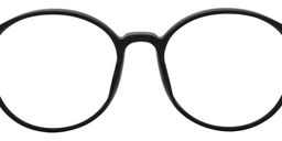 Eileen Round Black Glasses5