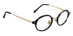 Beale Round Blue&Black Glasses4
