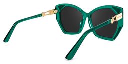 Routh Geometric Green Sunglasses4