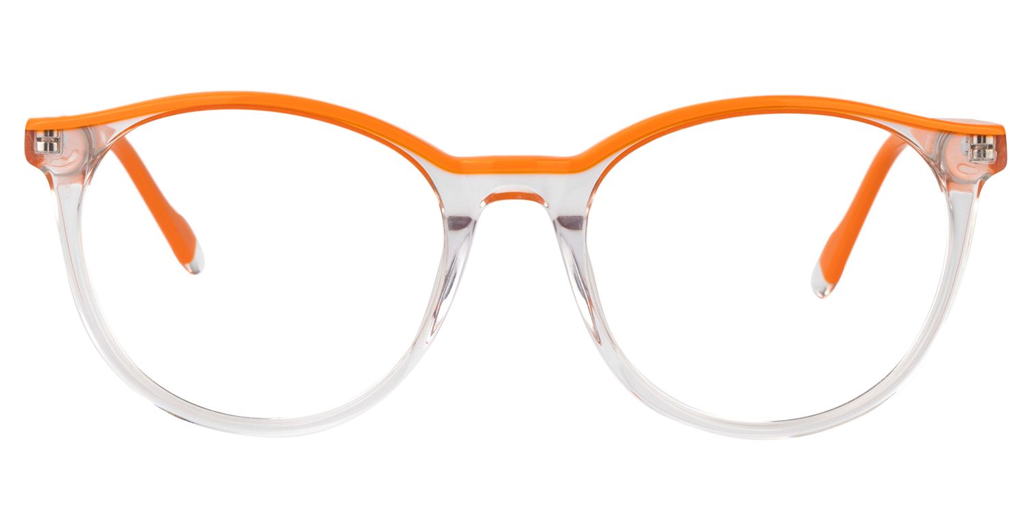 Round Orange Glasses | Zeelool Glasses0