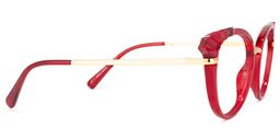 River Cateye Red Glasses3