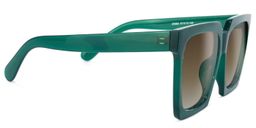 Rosa Square Dark-Green Sunglasses3
