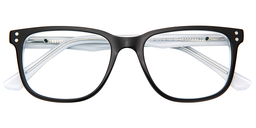 Chark Rectangle Black Glasses1