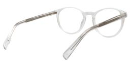 Andrew Round Clear Glasses5