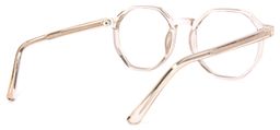 Steven Geometric Beige Glasses4
