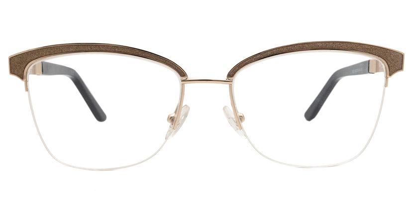 Oliver Light Brown Square Glasses