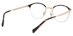 Finn Round Tortoise Glasses 4