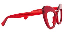 Tristan Cateye Red Glasses3