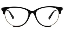 Aeolus Round Black Glasses1