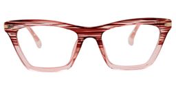 Aicken Square Red Glasses0