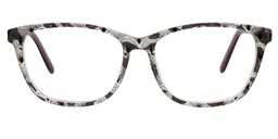 Aikin Square Floral Glasses0