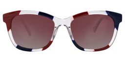 Ainslee Square Dark Blue Sunglasses0