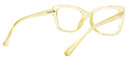 Wendell Cateye Yellow Glasses4