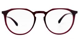 Althea Round Red Glasses0