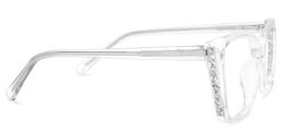 Yoselin Cateye Clear Glasses3