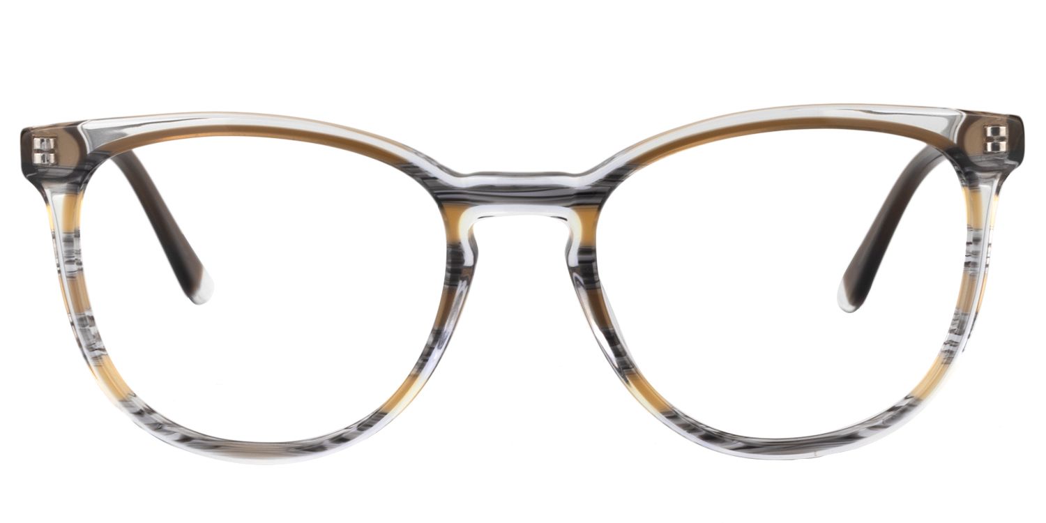Square Brown Glasses | Zeelool Glasses0